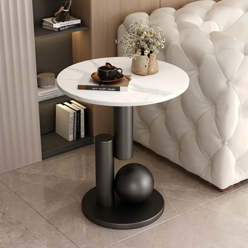Cream style creative sofa side table, living room small round table, creative coffee table or small round dining table.
Cream style creative sofa side table, living room small round table, creative coffee table or small round dining table.