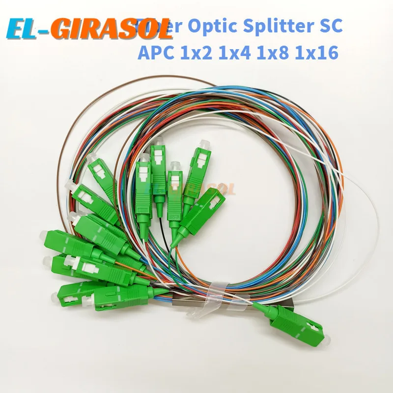 Волоконно-оптический сепаратор 10 шт. 1x2 1x4 1x8 1x16 1x32 FTTH PLC SC APC SM 0,9 мм G657A1 ПВХ 1 м
Волоконно-оптический сепаратор 10 шт. 1x2 1x4 1x8 1x16 1x32 FTTH PLC SC APC SM 0,9 мм G657A1 ПВХ 1 м