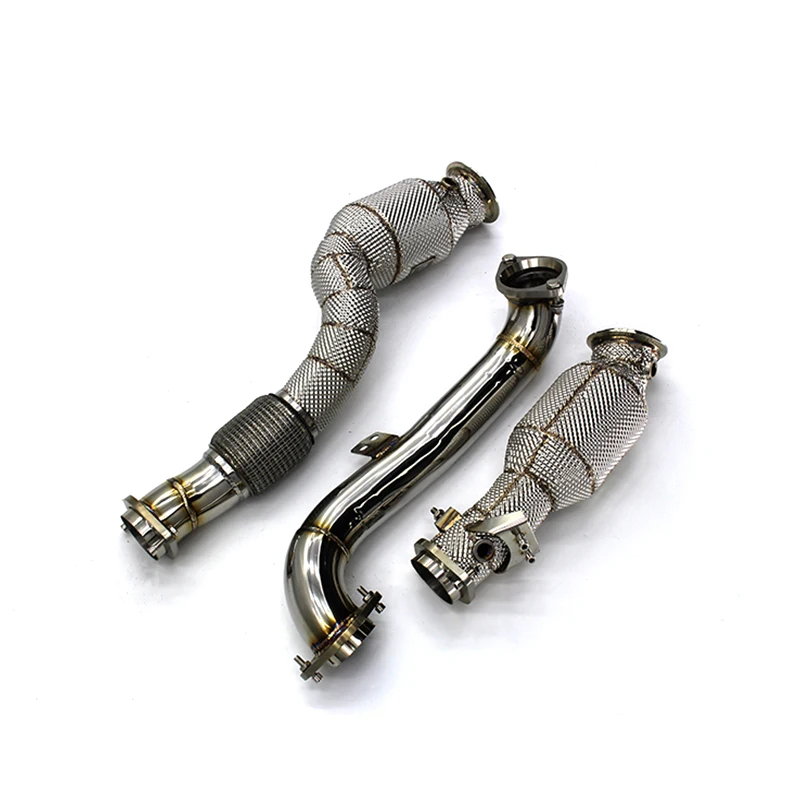 Stainless Steel Exhaust Pipes for BMW M3 G80 Exhaust Catalytic Converter Exhaust Downpipe
Stainless Steel Exhaust Pipes for BMW M3 G80 Exhaust Catalytic Converter Exhaust Downpipe