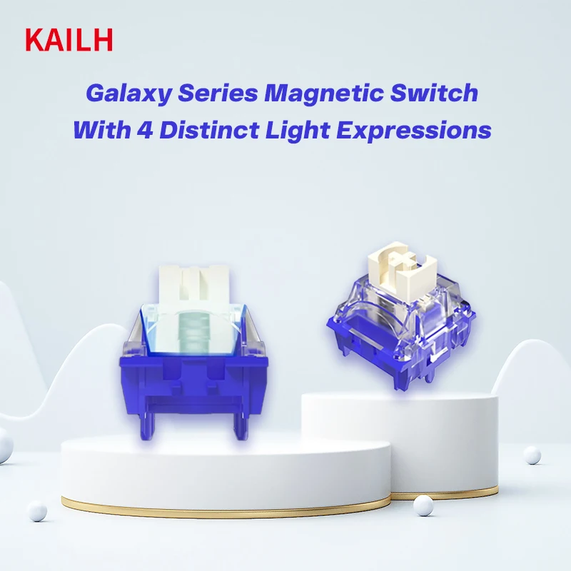 Kailh Star Magnetic Moon Magnetic Keyboard Switch Quick Actuation Long Life Light Pipe Light Transmission HE Keyboard Switch
Kailh Star Magnetic Moon Magnetic Keyboard Switch Quick Actuation Long Life Light Pipe Light Transmission HE Keyboard Switch