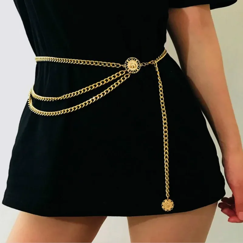 Women Fashion Belt Hip High Waist Gold Silver Narrow Metal Chain Chunky Fringes Crystal Diamond Waist Chain
Women Fashion Belt Hip High Waist Gold Silver Narrow Metal Chain Chunky Fringes Crystal Diamond Waist Chain