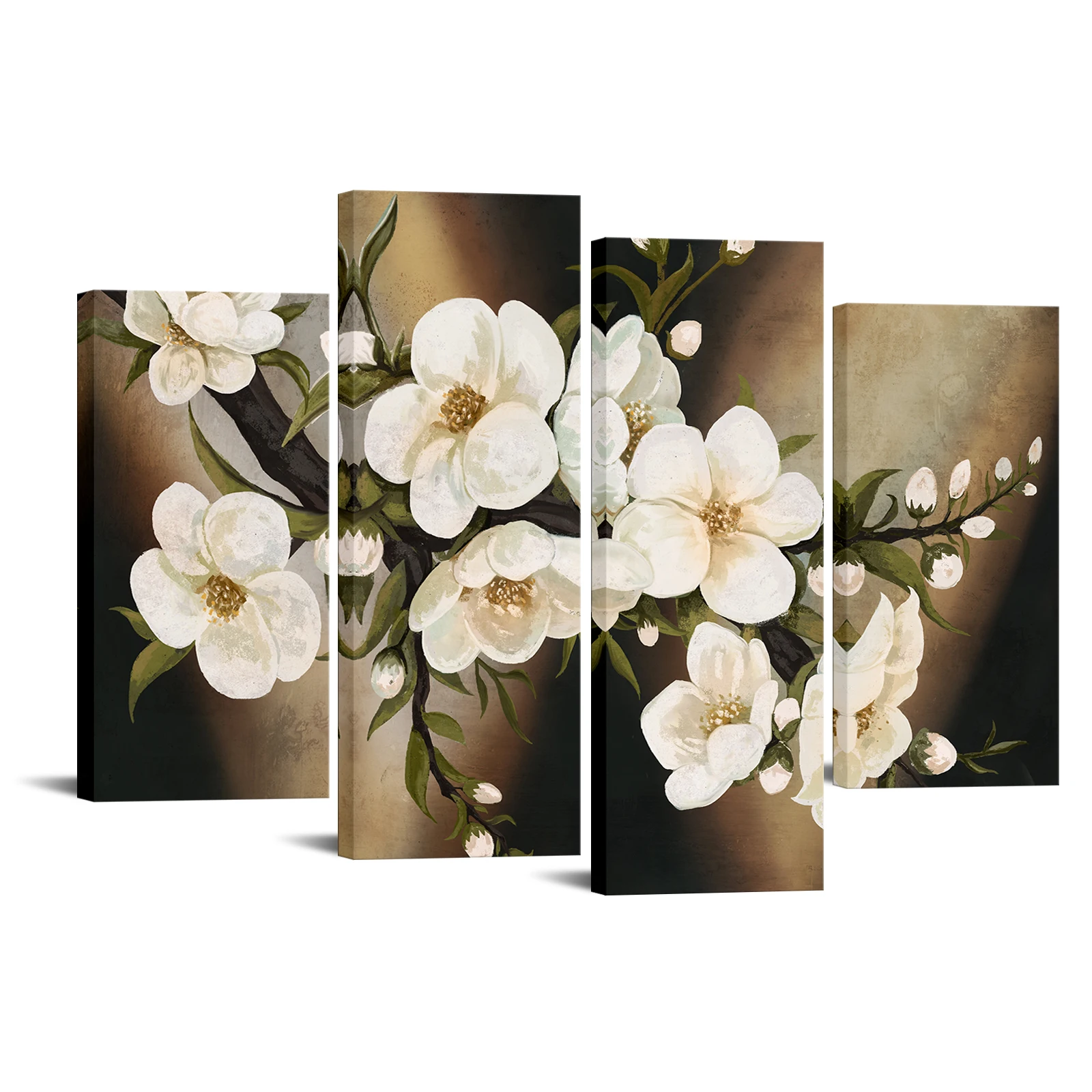 4 Pieces Small White Flowers Home Decor Posters Abstract Flowers Print Canvas Art Modern Style Pictures Living Room Wall Art
4 Pieces Small White Flowers Home Decor Posters Abstract Flowers Print Canvas Art Modern Style Pictures Living Room Wall Art