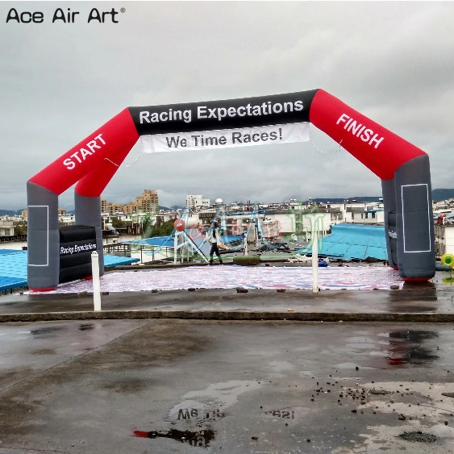 Изготовленная на заказ гигантская надувная гоночная арка с подвесным баннером для спортивных гонок, 4 ножки, хорошее качество
Изготовленная на заказ гигантская надувная гоночная арка с подвесным баннером для спортивных гонок, 4 ножки, хорошее качество