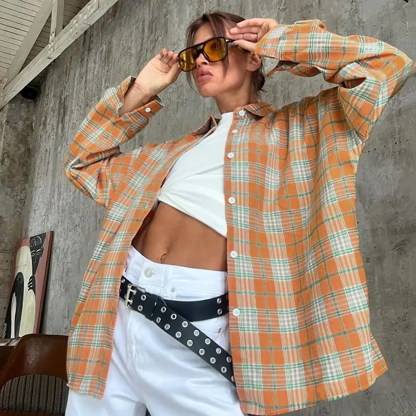 Women's Versatile Commuter irt Loose Fit Long Sve Polyester Cotton Blend Easy Care Color irt Office Wear
Women's Versatile Commuter irt Loose Fit Long Sve Polyester Cotton Blend Easy Care Color irt Office Wear