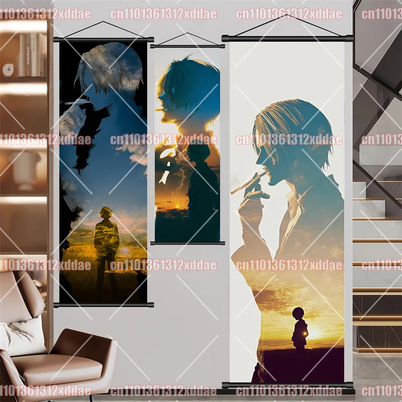 One Piece Scroll Painting Luffy Sanji HD Poster Anime Wall Art Decorative Painting Photography Background Wall Children's Gift
One Piece Scroll Painting Luffy Sanji HD Poster Anime Wall Art Decorative Painting Photography Background Wall Children's Gift