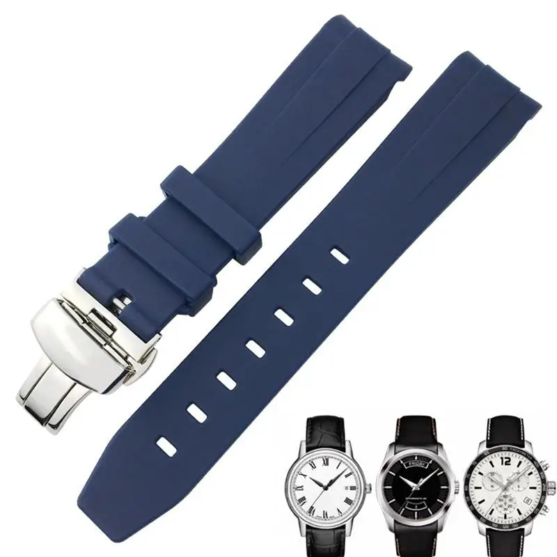 NFR 19mm 20mm Curved End Rubber Watchband for Tissot 1853 Lelocle PRC200 Rolex Submariner Hamilton Omega Waterproof Watch Strap
NFR 19mm 20mm Curved End Rubber Watchband for Tissot 1853 Lelocle PRC200 Rolex Submariner Hamilton Omega Waterproof Watch Strap