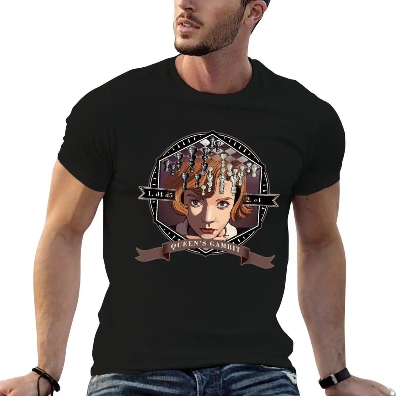 Queen's Gambit T-Shirt custom shirt cute clothes basketball graphic tees vintage clothes mens graphic t-shirts big and tall
Queen's Gambit T-Shirt custom shirt cute clothes basketball graphic tees vintage clothes mens graphic t-shirts big and tall