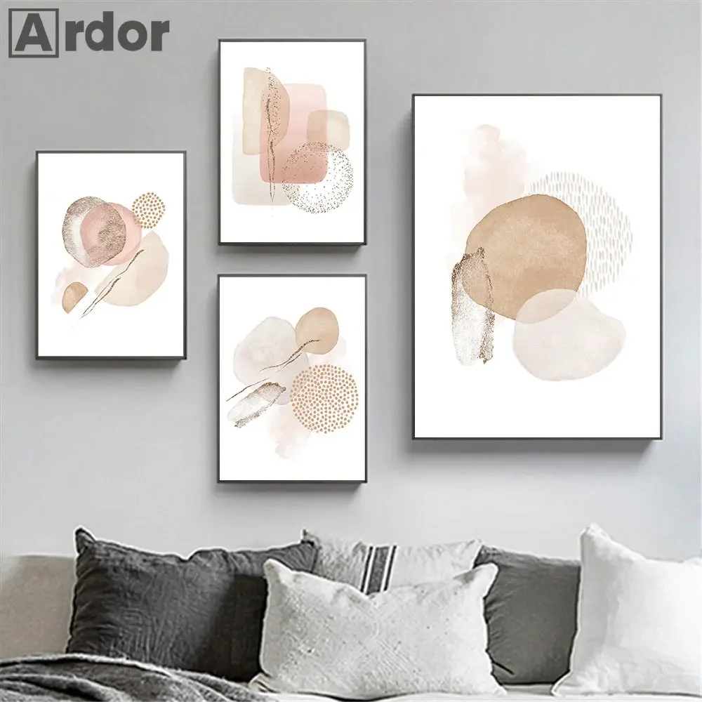 Abstract Beige Pink Neutral Color Boho Posters Canvas Painting Nordic Poster Print Wall Art Picture Living Room Home Decoration
Abstract Beige Pink Neutral Color Boho Posters Canvas Painting Nordic Poster Print Wall Art Picture Living Room Home Decoration
