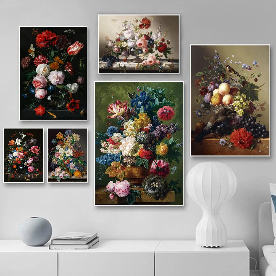 Dark Floral Canvas Painting,Classic Flower,Dutch Still Life Art Posters and Prints,Gallery Wall Art, Living,Room Decor Pictures
Dark Floral Canvas Painting,Classic Flower,Dutch Still Life Art Posters and Prints,Gallery Wall Art, Living,Room Decor Pictures