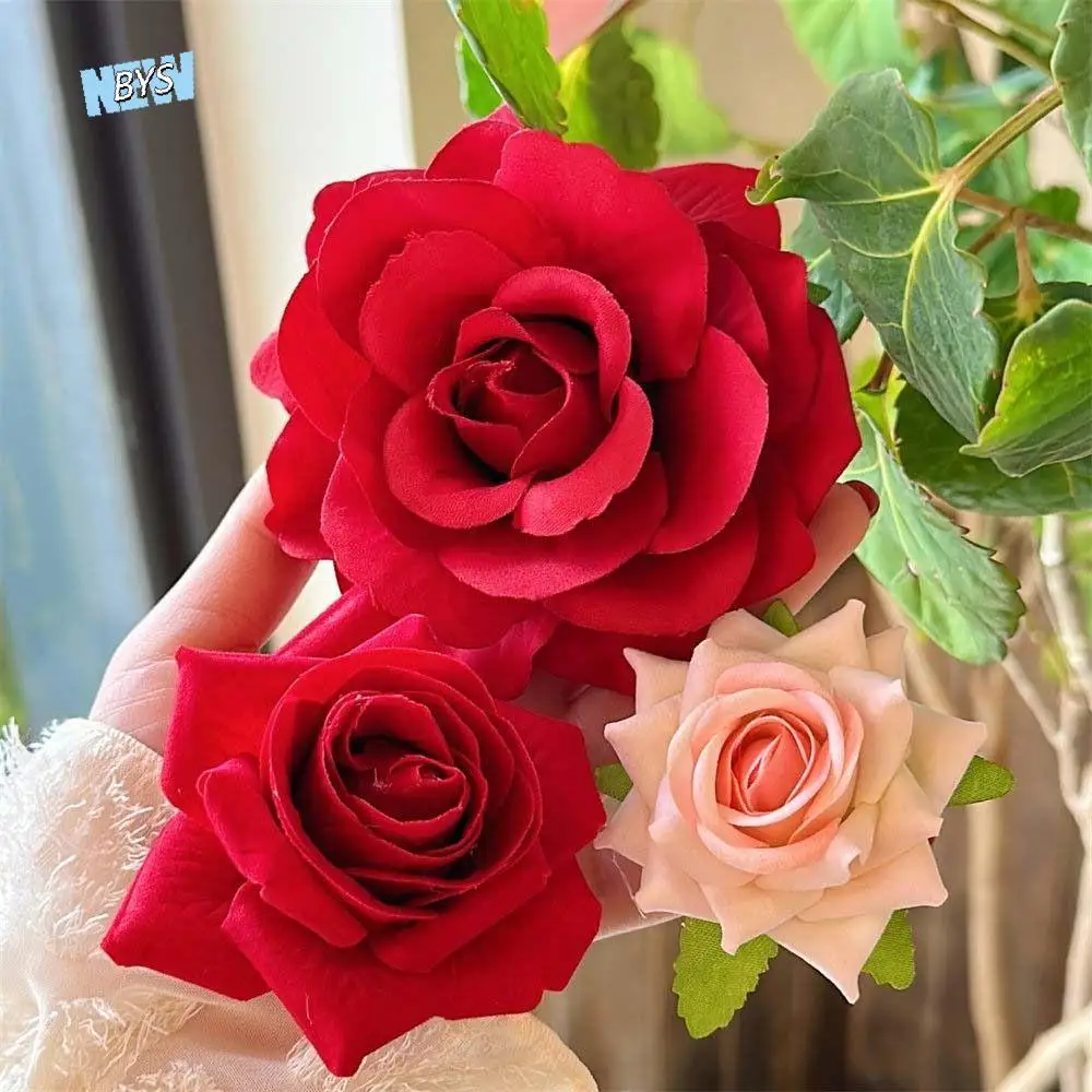 Retro Cloth Flower Hair Clip Hair Accessories Seaside Vacation Headwear Rose Flower Hairpin Side Clip Red Girl Hair Clip Party
Retro Cloth Flower Hair Clip Hair Accessories Seaside Vacation Headwear Rose Flower Hairpin Side Clip Red Girl Hair Clip Party