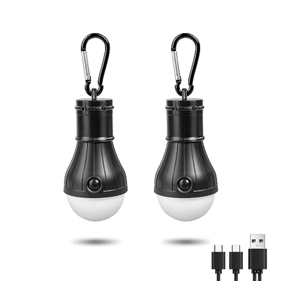 Led Camping Lantern USB Rechargeable, Outdoor Tent Lights for Camping Hanging, with Clip Hook Camping Flashlight 2 Packs
Led Camping Lantern USB Rechargeable, Outdoor Tent Lights for Camping Hanging, with Clip Hook Camping Flashlight 2 Packs