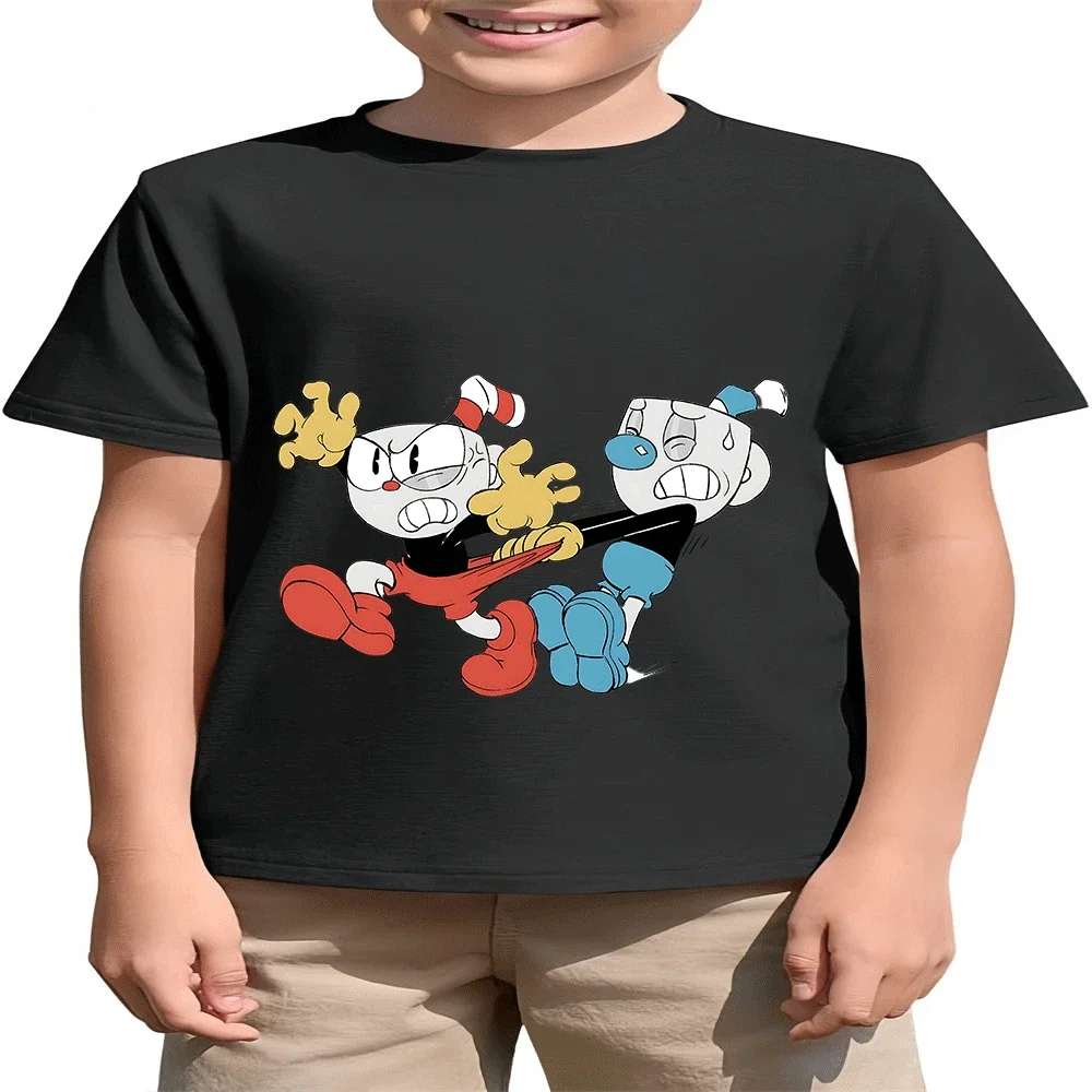 Хлопковая футболка с принтом Cuphead, летняя модная коллекция 2026, для детей 2-14 лет, горячая распродажа, модная одежда для мальчиков и девочек
Хлопковая футболка с принтом Cuphead, летняя модная коллекция 2026, для детей 2-14 лет, горячая распродажа, модная одежда для мальчиков и девочек