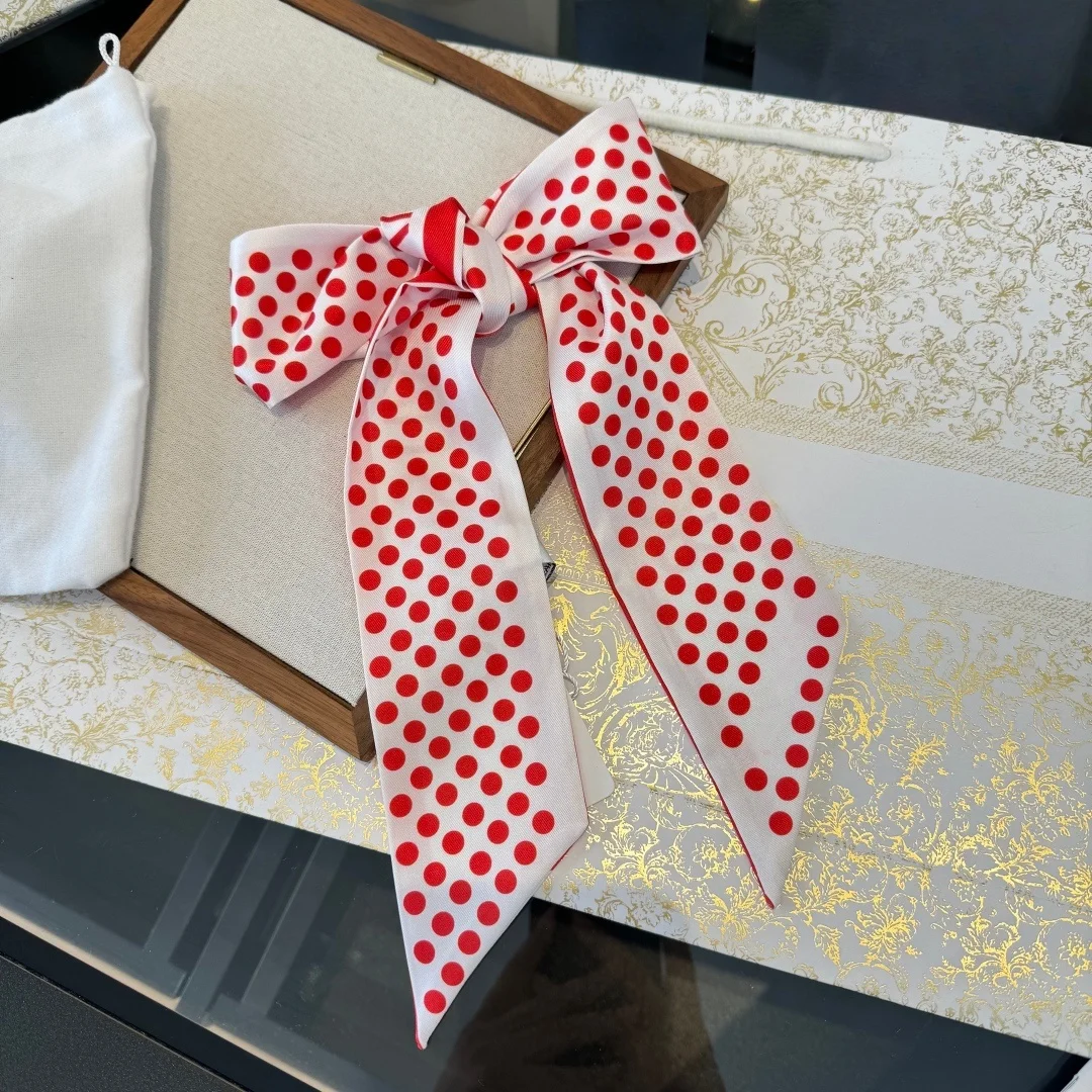 Brand Discount New Polka Dot Twilly Scarf Simple and Stylish Small Ribbon Multifunctional Hairband, Bag Tie Everyday Versatile
Brand Discount New Polka Dot Twilly Scarf Simple and Stylish Small Ribbon Multifunctional Hairband, Bag Tie Everyday Versatile