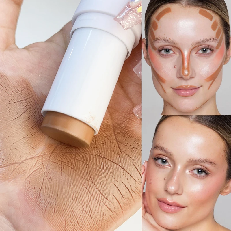 6 colors Face Contouring Bronzer Stick Multifunctional Lasting Brightening Nose Shadow Highlighter Cream Pen Makeup Cosmetics
6 colors Face Contouring Bronzer Stick Multifunctional Lasting Brightening Nose Shadow Highlighter Cream Pen Makeup Cosmetics