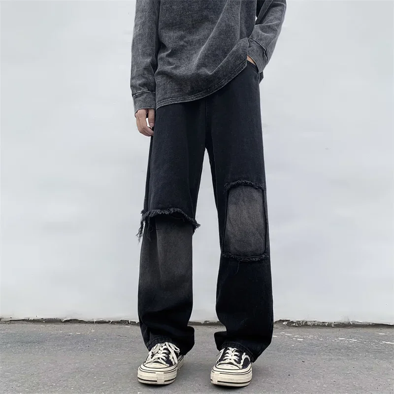 2024 New Men Spring Autumn Jeans Men Cotton Fashion Ripped Trouser Casual Jeans High Quality Hip Hop Oversize Denim Pants Y92
2024 New Men Spring Autumn Jeans Men Cotton Fashion Ripped Trouser Casual Jeans High Quality Hip Hop Oversize Denim Pants Y92