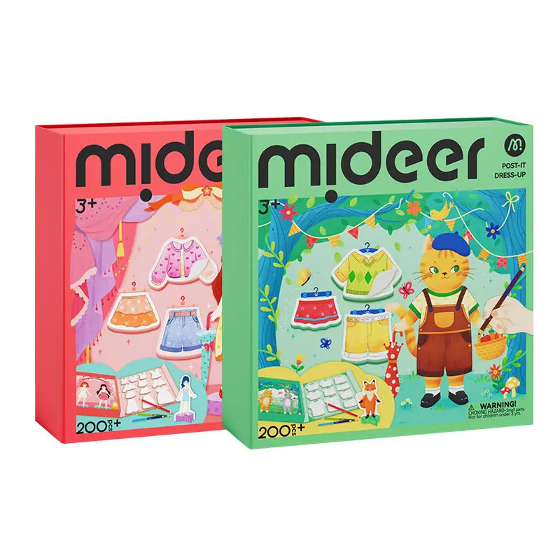 MIDEER MD2291/MD2292 Magnet puzzle toy N-times graffiti dress-up workshop Dress Up Toys
MIDEER MD2291/MD2292 Magnet puzzle toy N-times graffiti dress-up workshop Dress Up Toys
