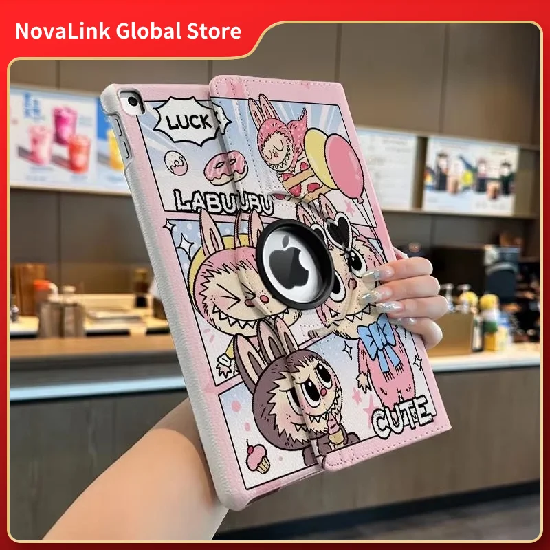 Labubu Case for Ipad 11 10 9 8 7 6 Cartoon Protective Case Apple Ipad Air 1 2 3 4 5 6 Mini7 Pro 2024 Anti-Drop Cover Stand Case
Labubu Case for Ipad 11 10 9 8 7 6 Cartoon Protective Case Apple Ipad Air 1 2 3 4 5 6 Mini7 Pro 2024 Anti-Drop Cover Stand Case