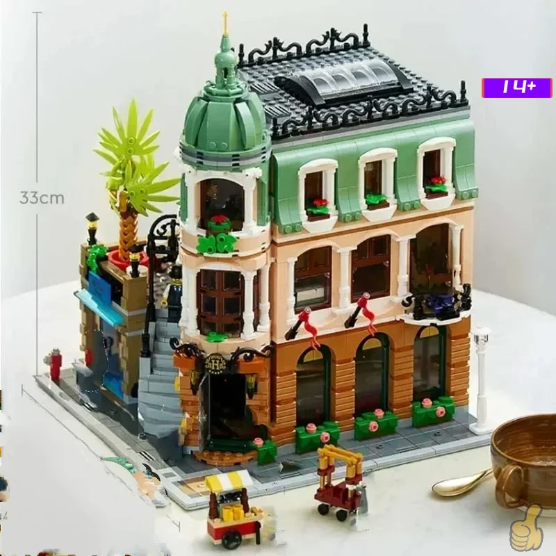 2026 In stock NEW 3066 PCS Boutique Hotel Modular Compatible 10297 Building Bricks Toys for kid Christmas Gifts T63336
2026 In stock NEW 3066 PCS Boutique Hotel Modular Compatible 10297 Building Bricks Toys for kid Christmas Gifts T63336