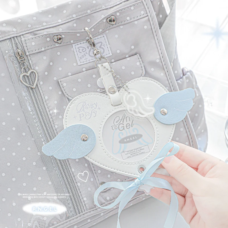 Милый корейский модный ангел Kpop фотодержатель для карт набор из искусственной кожи протектор для фотокарт с металлической цепочкой Kawaii держатель для значка
Милый корейский модный ангел Kpop фотодержатель для карт набор из искусственной кожи протектор для фотокарт с металлической цепочкой Kawaii держатель для значка