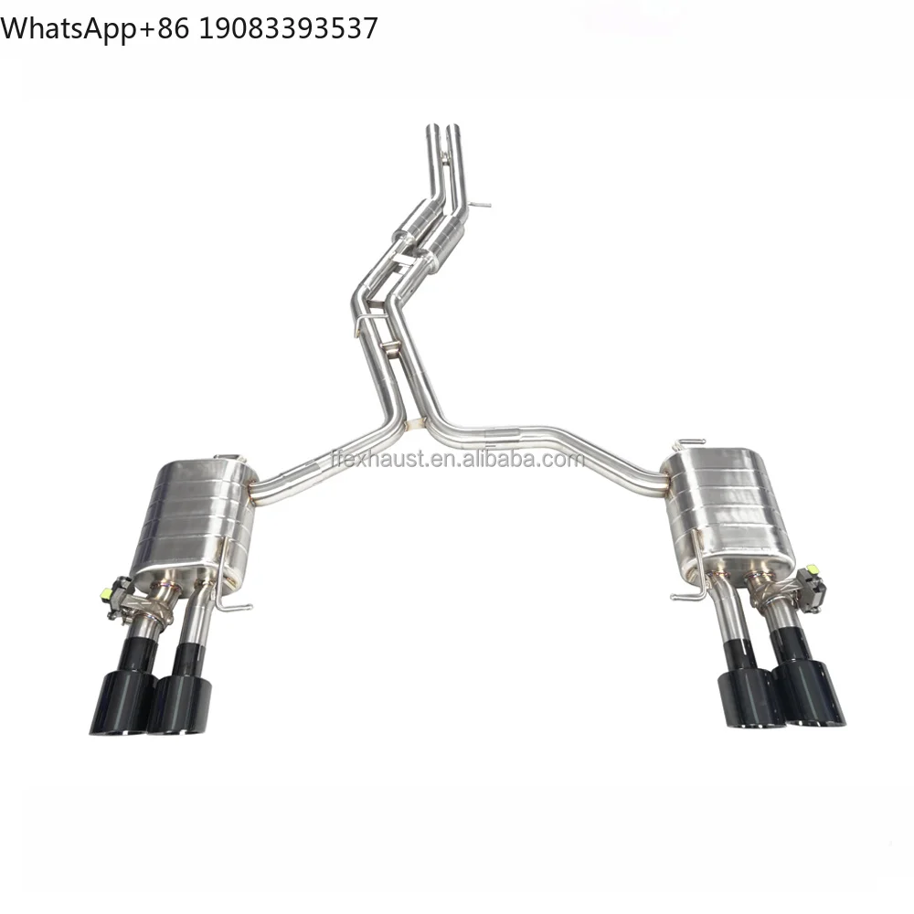 High Performance Catback Exhaust for AUDI A6/A7 C8 3.0T Exhaust Valve Control Exhaust System
High Performance Catback Exhaust for AUDI A6/A7 C8 3.0T Exhaust Valve Control Exhaust System