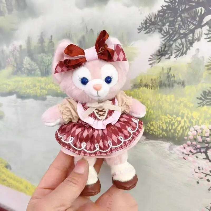 Disney Linabell Cookieann Dark Chocolate Themed Clothing Red Plaid Soft Plush Stuffed Doll Keychain Anti-Lost Decoration Gift
Disney Linabell Cookieann Dark Chocolate Themed Clothing Red Plaid Soft Plush Stuffed Doll Keychain Anti-Lost Decoration Gift