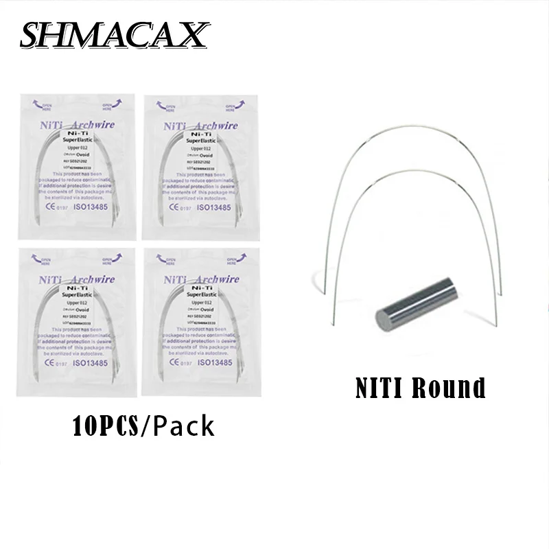 10Pcs Dental NiTi Super Elastic Ovoid Archwires Round Rectangular Upper Lower Arches Wires Dentist Materials
10Pcs Dental NiTi Super Elastic Ovoid Archwires Round Rectangular Upper Lower Arches Wires Dentist Materials