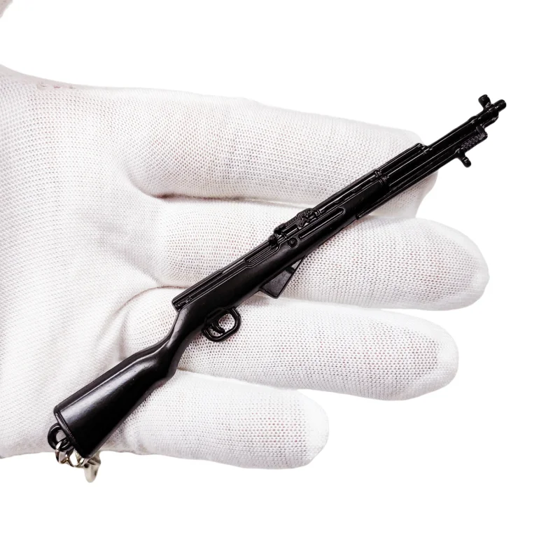 1:6 Тип-56 Полуавтоматический брелок для винтовки 12 см Солдатские пистолеты Рюкзак Подвеска Орнамент
1:6 Тип-56 Полуавтоматический брелок для винтовки 12 см Солдатские пистолеты Рюкзак Подвеска Орнамент