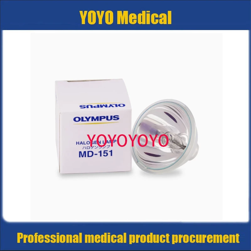 Original Olympus 15V150W V70 CV150 Gastroscopy Light Bulb MD-151, JCM 15-150FP
Original Olympus 15V150W V70 CV150 Gastroscopy Light Bulb MD-151, JCM 15-150FP