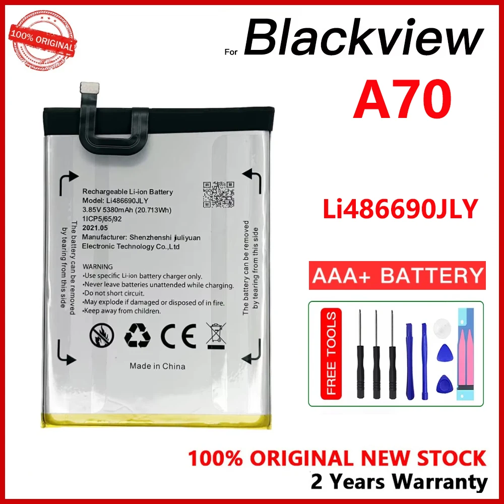 100% новый оригинальный запасной аккумулятор A70 Li486690JLY 5380 мАч для телефона Blackview A70, высококачественные аккумуляторы с подарками
100% новый оригинальный запасной аккумулятор A70 Li486690JLY 5380 мАч для телефона Blackview A70, высококачественные аккумуляторы с подарками