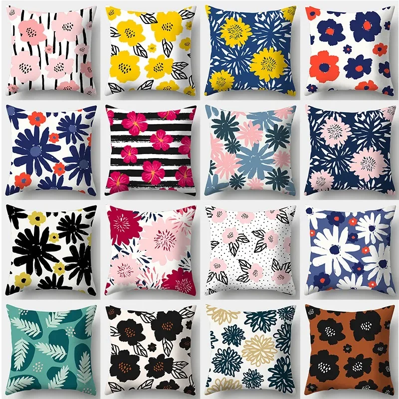 Creative Watercolor Flowers Striped Pattern Printed Square Pillowslip Polyester Cushion Cover Pillowcase Living Room Home Decor
Creative Watercolor Flowers Striped Pattern Printed Square Pillowslip Polyester Cushion Cover Pillowcase Living Room Home Decor