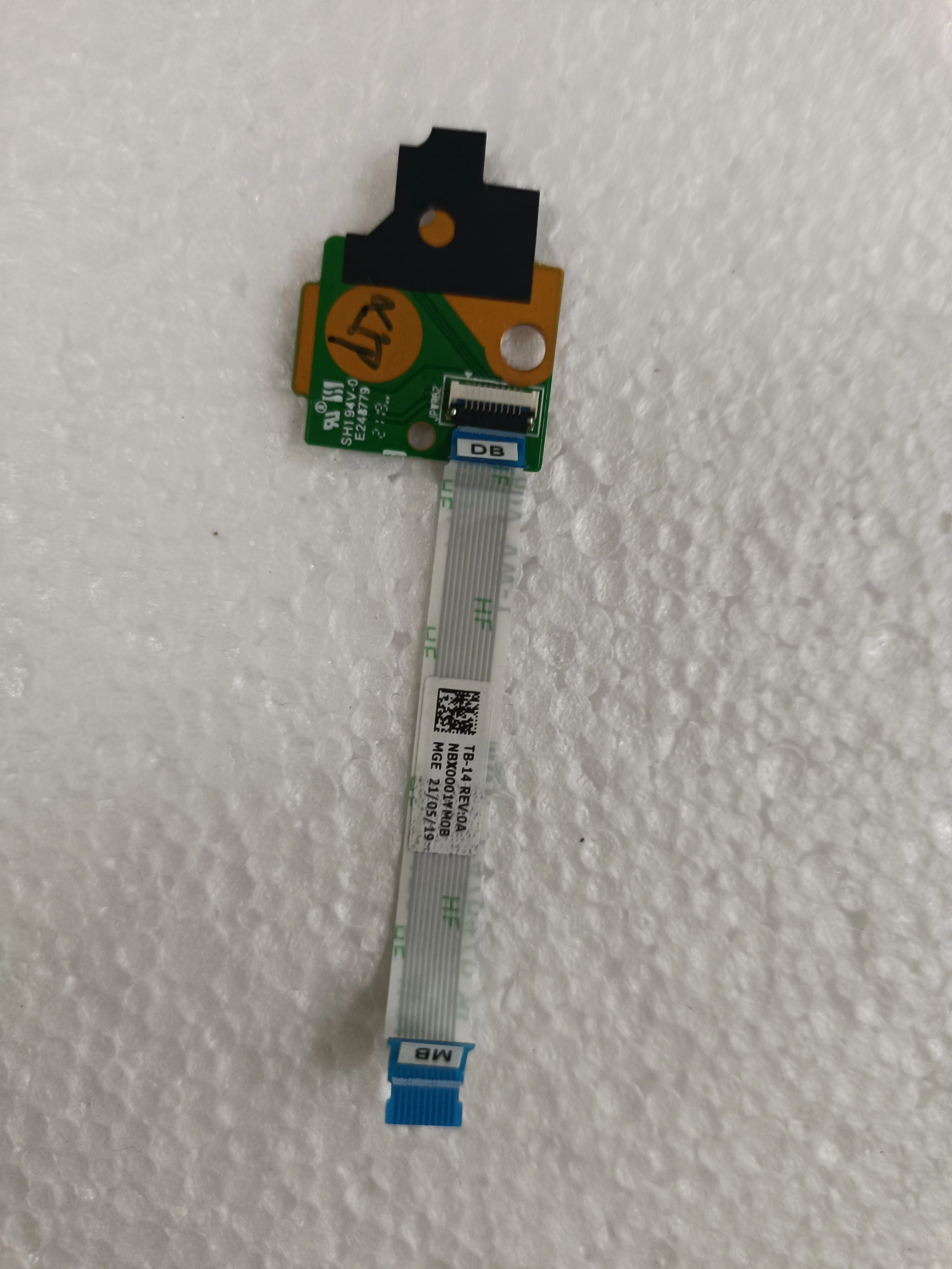 Used Original for Lenovo ThinkBook 14p G2 ACH Built-in Power Switch Board Cable 5C50S25228
Used Original for Lenovo ThinkBook 14p G2 ACH Built-in Power Switch Board Cable 5C50S25228