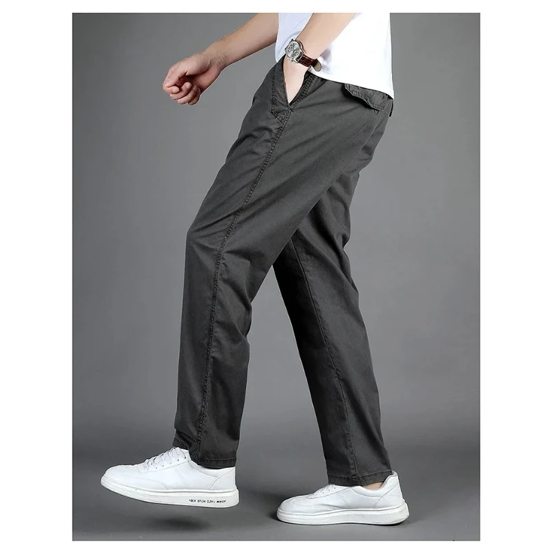 Men's Casual Cotton Cargo Trousers 2025 Autumn Loose Fit Straight Trousers Multi Pocket Man Long Pants Men Jogger Workwear Pants
Men's Casual Cotton Cargo Trousers 2025 Autumn Loose Fit Straight Trousers Multi Pocket Man Long Pants Men Jogger Workwear Pants