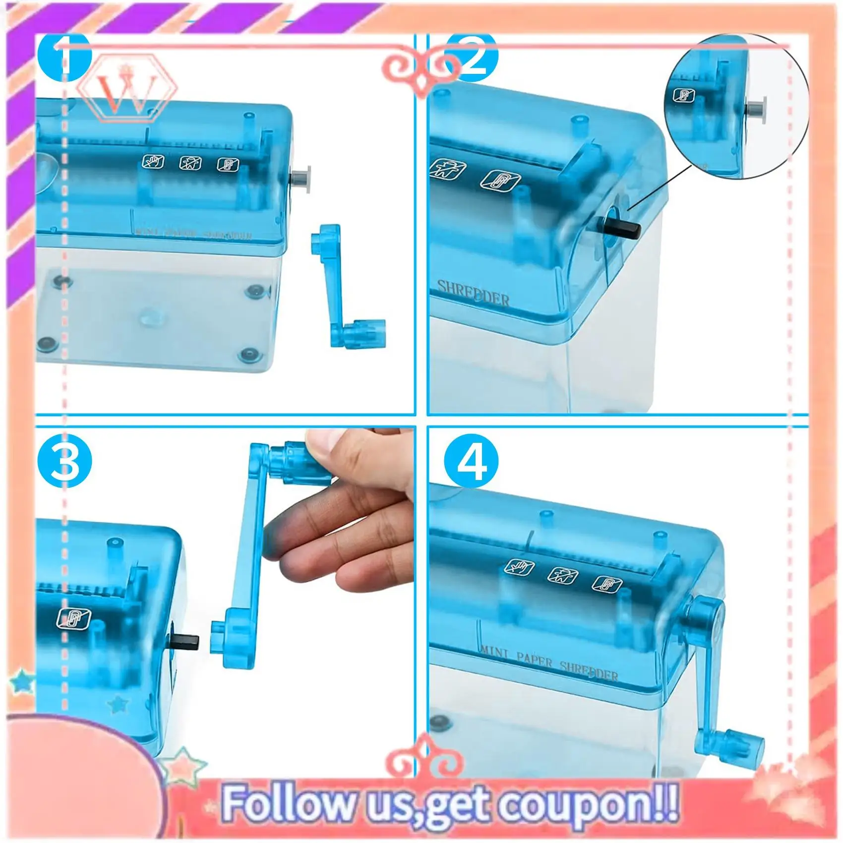 A88U-Mini Blue Измельчитель Дробилка Разрушитель Машина для резки бумажных документов
A88U-Mini Blue Измельчитель Дробилка Разрушитель Машина для резки бумажных документов