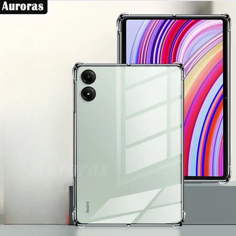 Auroras For Poco Pad 12.1 inch Case Clear Airbag Corners Silicone Shell For Redmi Pad Pro 12.1 inch Pencil Holder Tablet Cover
Auroras For Poco Pad 12.1 inch Case Clear Airbag Corners Silicone Shell For Redmi Pad Pro 12.1 inch Pencil Holder Tablet Cover
