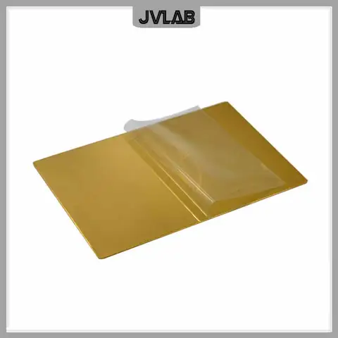 Brass Cathode Plate 100*75*0.2 mm Special For Hull Cell Electroplating Cathode Mirror Finish (High Polishing Quality) 100 Sheets