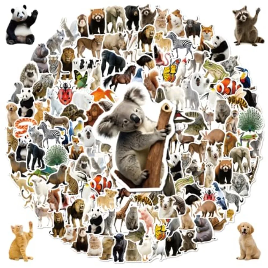 100Pcs Stickers - Cute Water Bottle Stickers Waterproof s Sticker Bulk Self Adhesive Pet Reward Sticker for Sufari Party Teache
100Pcs Stickers - Cute Water Bottle Stickers Waterproof s Sticker Bulk Self Adhesive Pet Reward Sticker for Sufari Party Teache