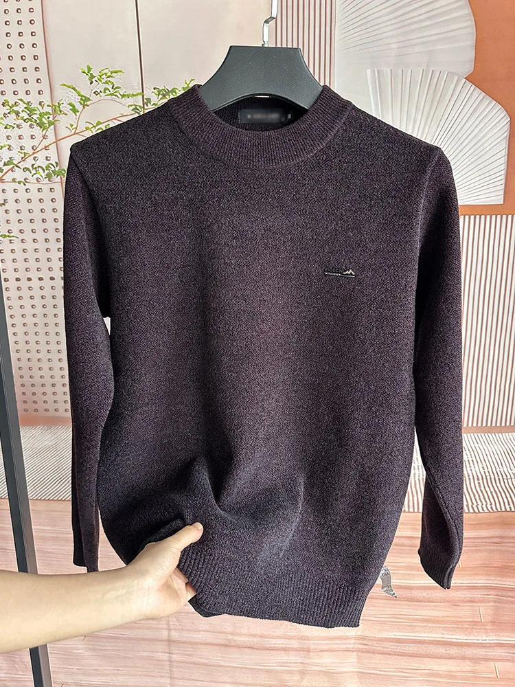 Men's Thiened Long Sve round Ne Wool Sweater Autumn Winter Warm Breathable Casual Sle Knitted irt Comfortable Wear
Men's Thiened Long Sve round Ne Wool Sweater Autumn Winter Warm Breathable Casual Sle Knitted irt Comfortable Wear