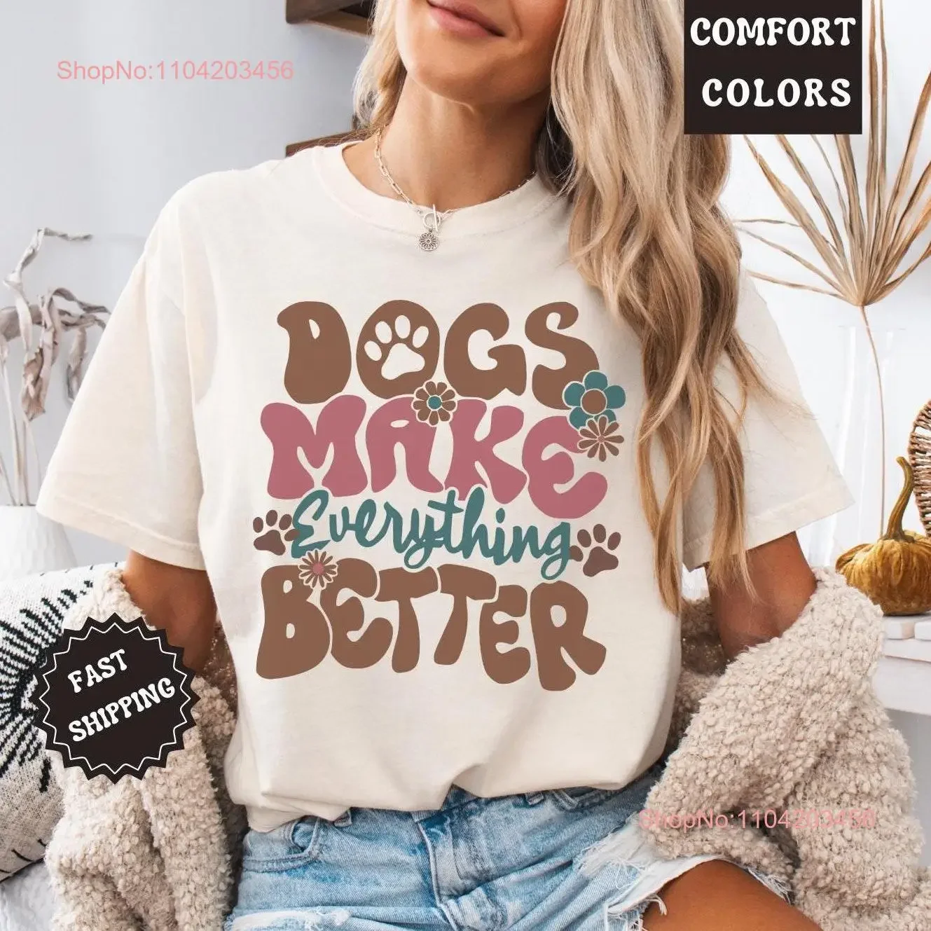 Футболка Comfort Colors Dog Mama Paw для мамы, Дня матери для влюбленных, бабушки, владельца родителей, винтажная стираная мужская модная уличная одежда
Футболка Comfort Colors Dog Mama Paw для мамы, Дня матери для влюбленных, бабушки, владельца родителей, винтажная стираная мужская модная уличная одежда