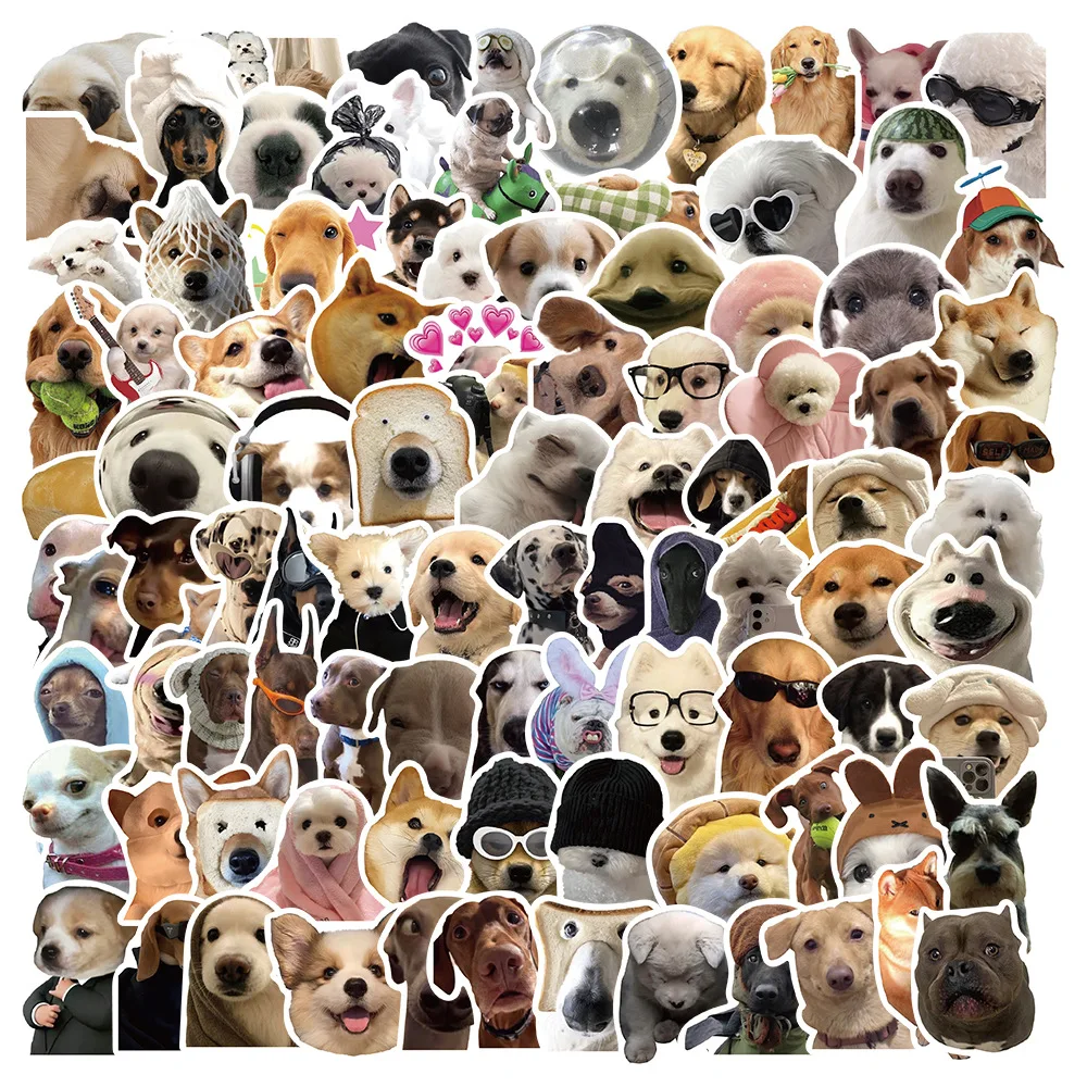 10/50/100PCS Cute Dog Meme Cartoon Graffiti Sticker Kawaii Dog Decal For Fridge Luggage Guitar Cup Skateboard Waterproof Sticker
10/50/100PCS Cute Dog Meme Cartoon Graffiti Sticker Kawaii Dog Decal For Fridge Luggage Guitar Cup Skateboard Waterproof Sticker