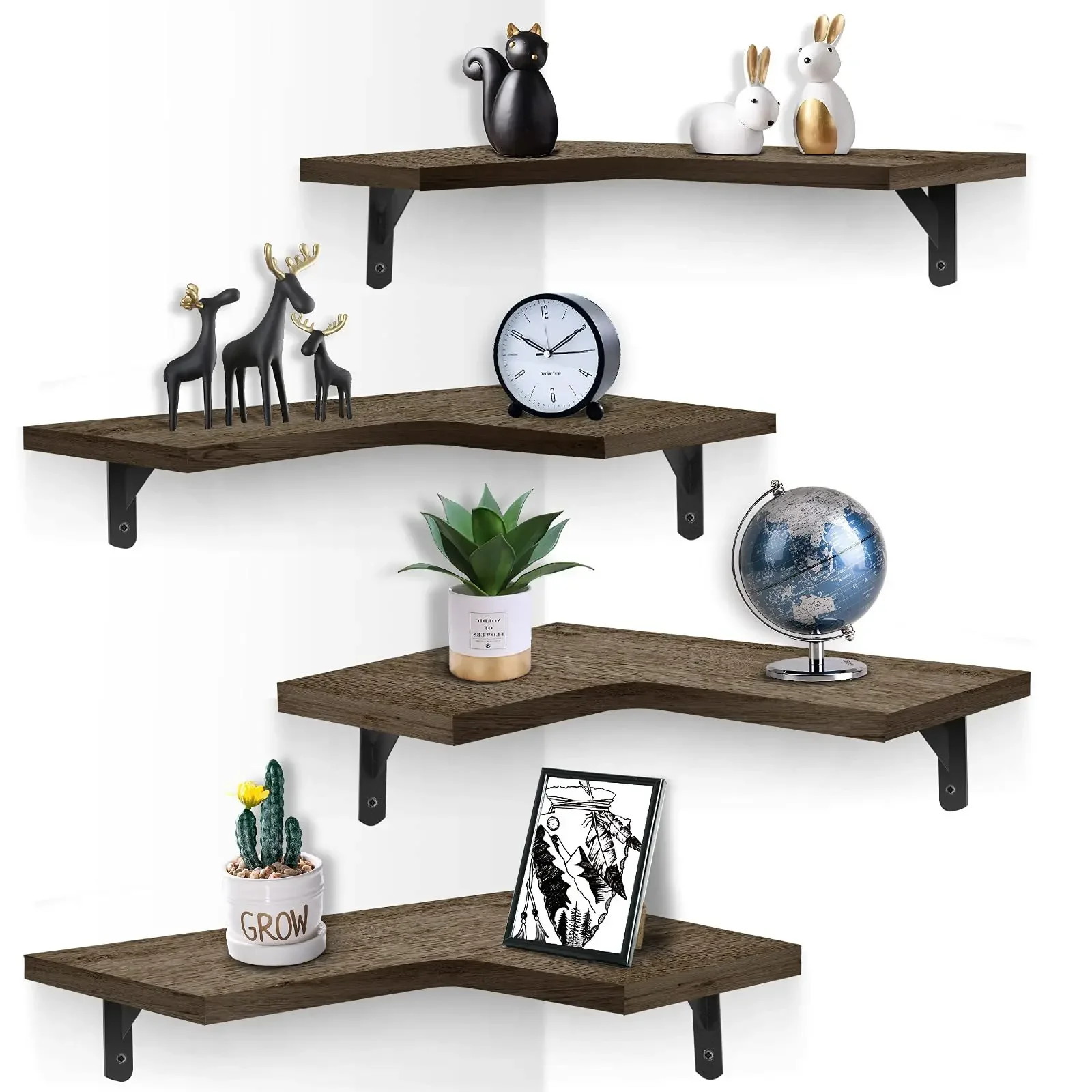Storage Rack, Wooden Wall Corner Storage Rack, Household Wrought Iron Storage Rack, Wrought Iron Display Rack
Storage Rack, Wooden Wall Corner Storage Rack, Household Wrought Iron Storage Rack, Wrought Iron Display Rack