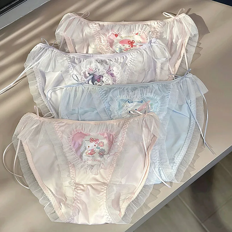 New Sanrio Hellokitty Underwear Kawaii Women Sweet Cute Printed Briefs Y2k Cosplay Casual Sexy Pink Panties Gift
New Sanrio Hellokitty Underwear Kawaii Women Sweet Cute Printed Briefs Y2k Cosplay Casual Sexy Pink Panties Gift