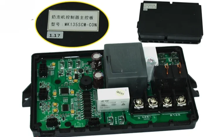 MK135SCM-CON паровая машина для кипячения воды, машина для молочной пены, компьютерный контроллер, основная плата, печатная плата, коммерческий магазин чая с молоком
MK135SCM-CON паровая машина для кипячения воды, машина для молочной пены, компьютерный контроллер, основная плата, печатная плата, коммерческий магазин чая с молоком
