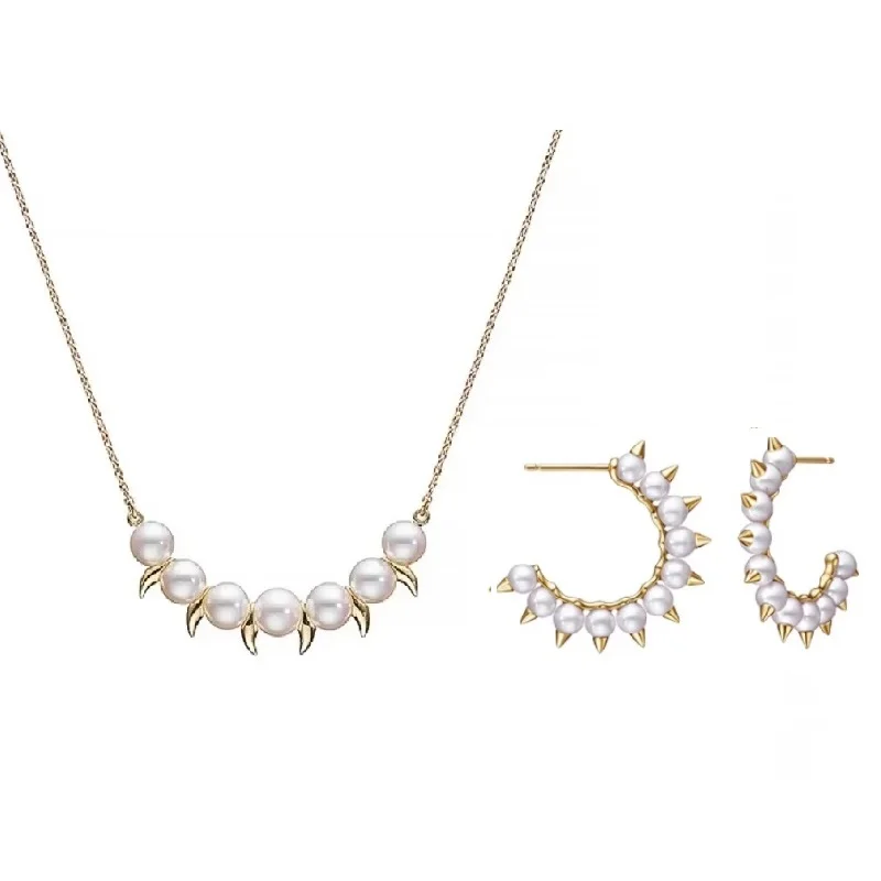 KURSHUNI Pearl Pendant Necklace Earring Set for Women Luxury Quality Jewelry 2023 New Trend Korean Fashion INS Japanese
KURSHUNI Pearl Pendant Necklace Earring Set for Women Luxury Quality Jewelry 2023 New Trend Korean Fashion INS Japanese