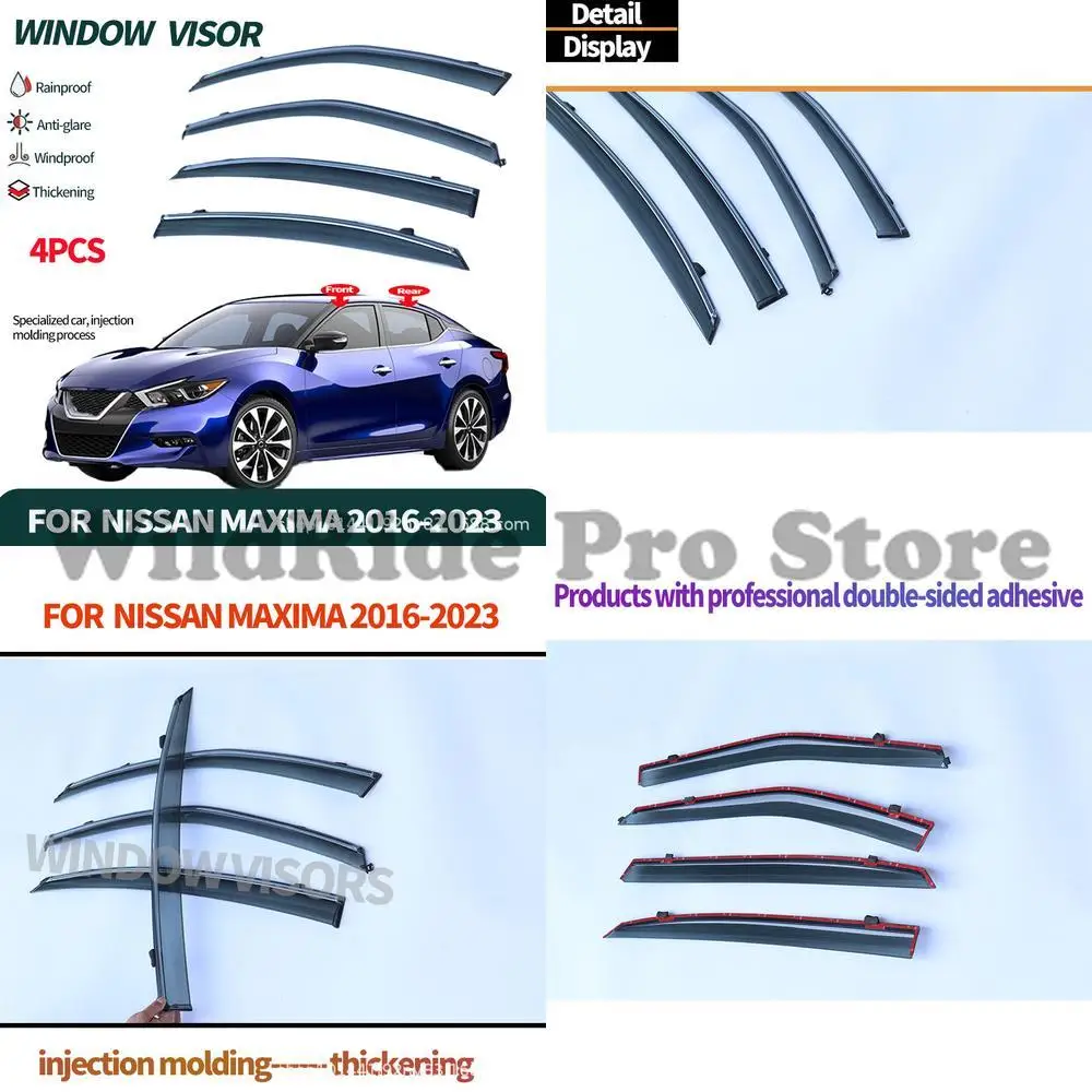 1 set For Nissan Maxima A36 Window Visor Suitable for Nissan Cima Rain Deflector Sun Shade Canopy
1 set For Nissan Maxima A36 Window Visor Suitable for Nissan Cima Rain Deflector Sun Shade Canopy
