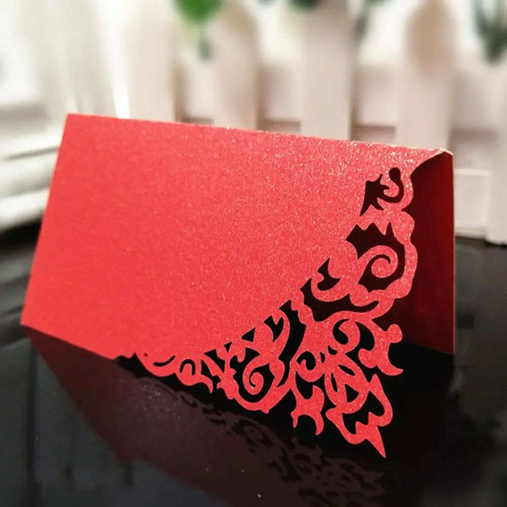 10pcs Laser Cut Wedding Table Place Cards Paper Blank Seat Card Elegant Folded Number Name Card Bridal Shower
10pcs Laser Cut Wedding Table Place Cards Paper Blank Seat Card Elegant Folded Number Name Card Bridal Shower