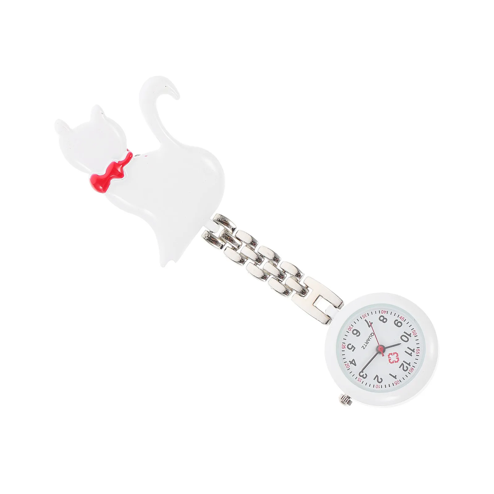 1Pcs Lovely Small Cat Quartz Pocket Watch for Nurses Doctors Students Stylish Hanging Nurse Fob Watch Elegant Clear Dial
1Pcs Lovely Small Cat Quartz Pocket Watch for Nurses Doctors Students Stylish Hanging Nurse Fob Watch Elegant Clear Dial