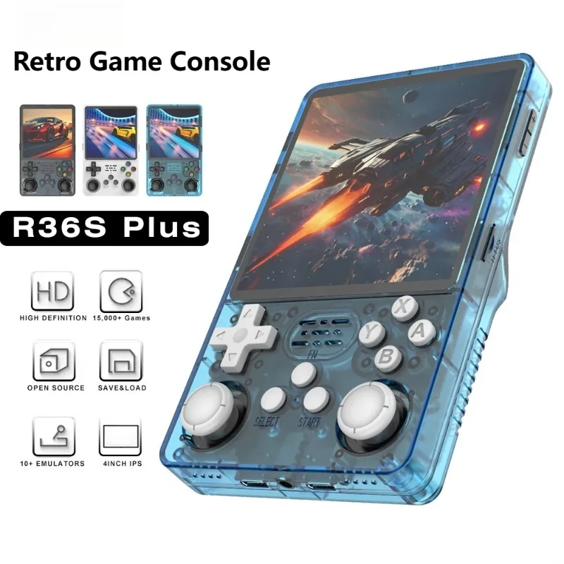 Big Screen R36Plus Linux OS Retro Game Console R36S Plus 4.0inch IPS Screen Wifi for GBA 10+ Emulator Pocket Video Player
Big Screen R36Plus Linux OS Retro Game Console R36S Plus 4.0inch IPS Screen Wifi for GBA 10+ Emulator Pocket Video Player