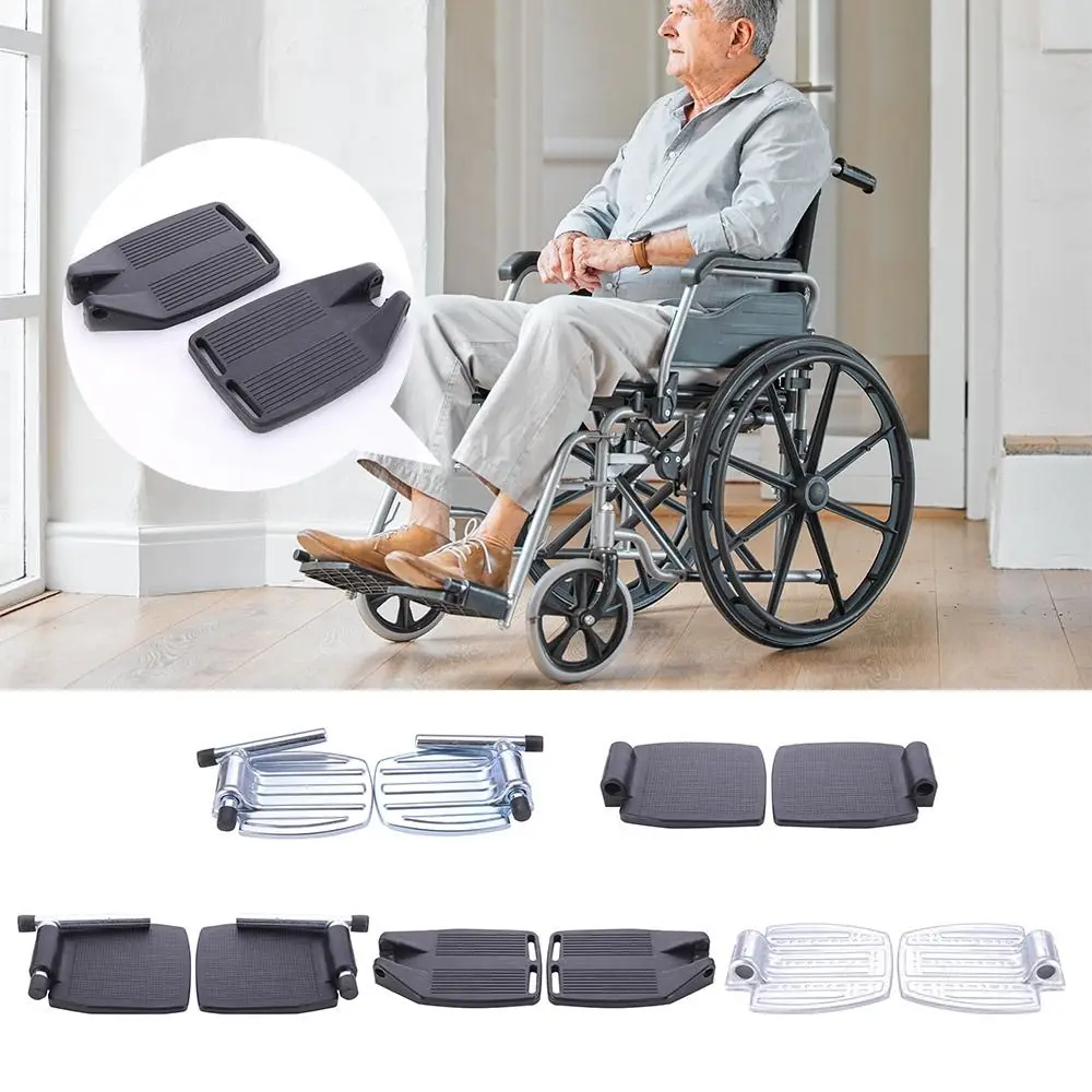 1Pair Non-slip Wheelchair Footrest Pedal Replacement with Leg Tube Wheelchair Footboard Wheelchair Footplate
1Pair Non-slip Wheelchair Footrest Pedal Replacement with Leg Tube Wheelchair Footboard Wheelchair Footplate