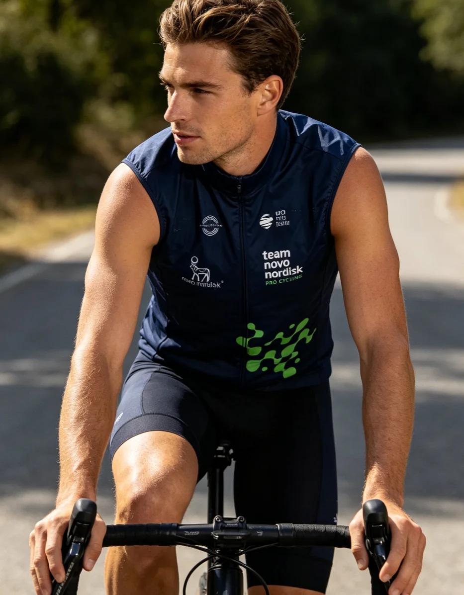 NOVO NORDISK TEAM Summer Sleeveless Cycling Vest Mtb Clothing Bicycle Maillot Ciclismo Bike Clothes
NOVO NORDISK TEAM Summer Sleeveless Cycling Vest Mtb Clothing Bicycle Maillot Ciclismo Bike Clothes