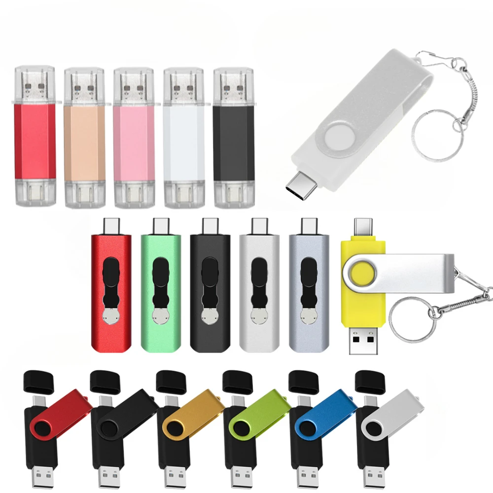 2 IN 1 type c USB 2.0 Flash Drive 4GB 8GB 32GB 64GB 128GB TPC Pen Drives Metal Memory Stick OTG U Disk
2 IN 1 type c USB 2.0 Flash Drive 4GB 8GB 32GB 64GB 128GB TPC Pen Drives Metal Memory Stick OTG U Disk